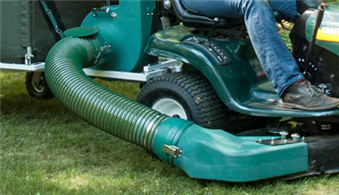 Leaf vacuum mulcher for riding mower sale